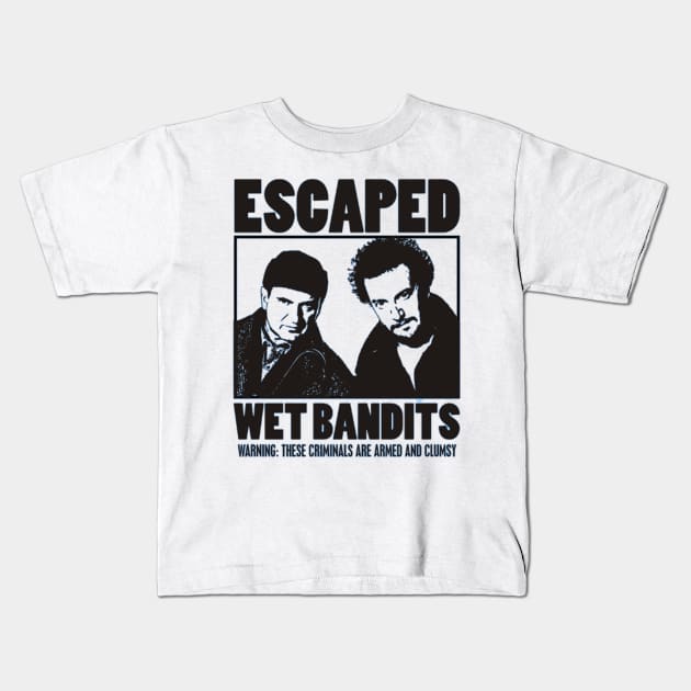 Wet Bandits Kids T-Shirt by GSpark